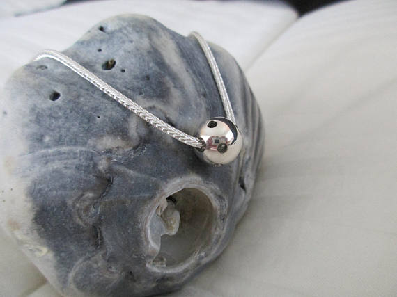 PB&J Sterling Silver Pickleball Charm Ball Pendant (pbc4)