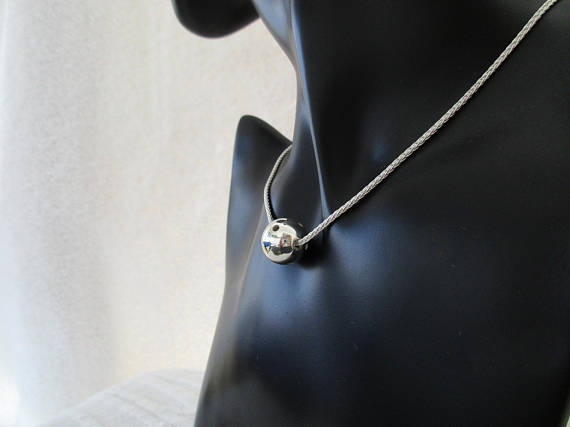PB&J Sterling Silver Mini Me Pickleball Pendant (Pb31)