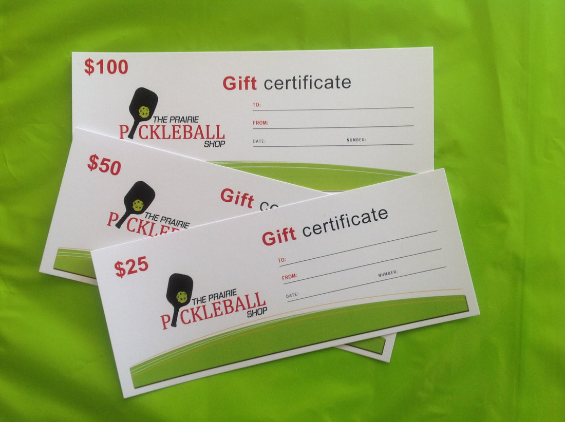 Gift Certificates Now Available