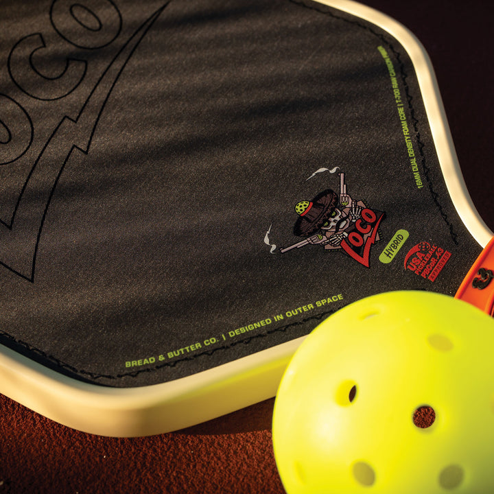 Bread & Butter The Loco 16mm Pickleball Paddle- Hybrid