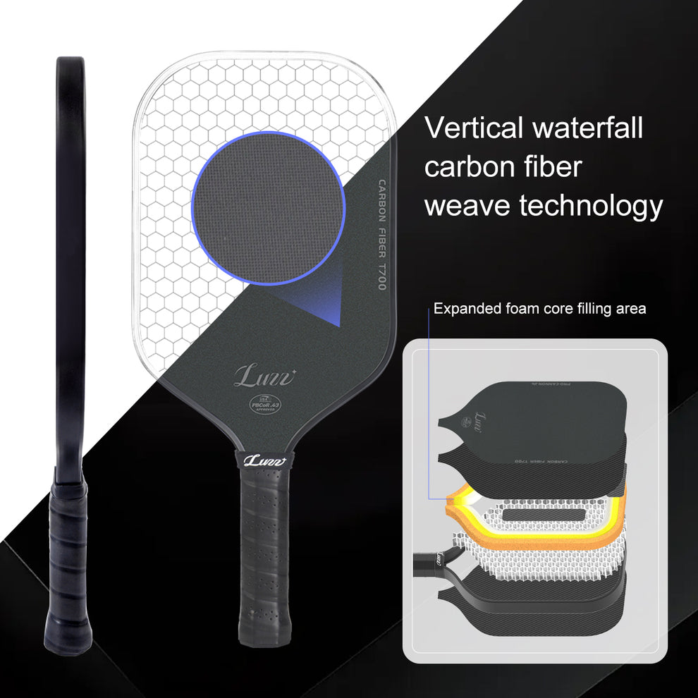 Luzzpickleball Cannon Paddle T700 Carbon