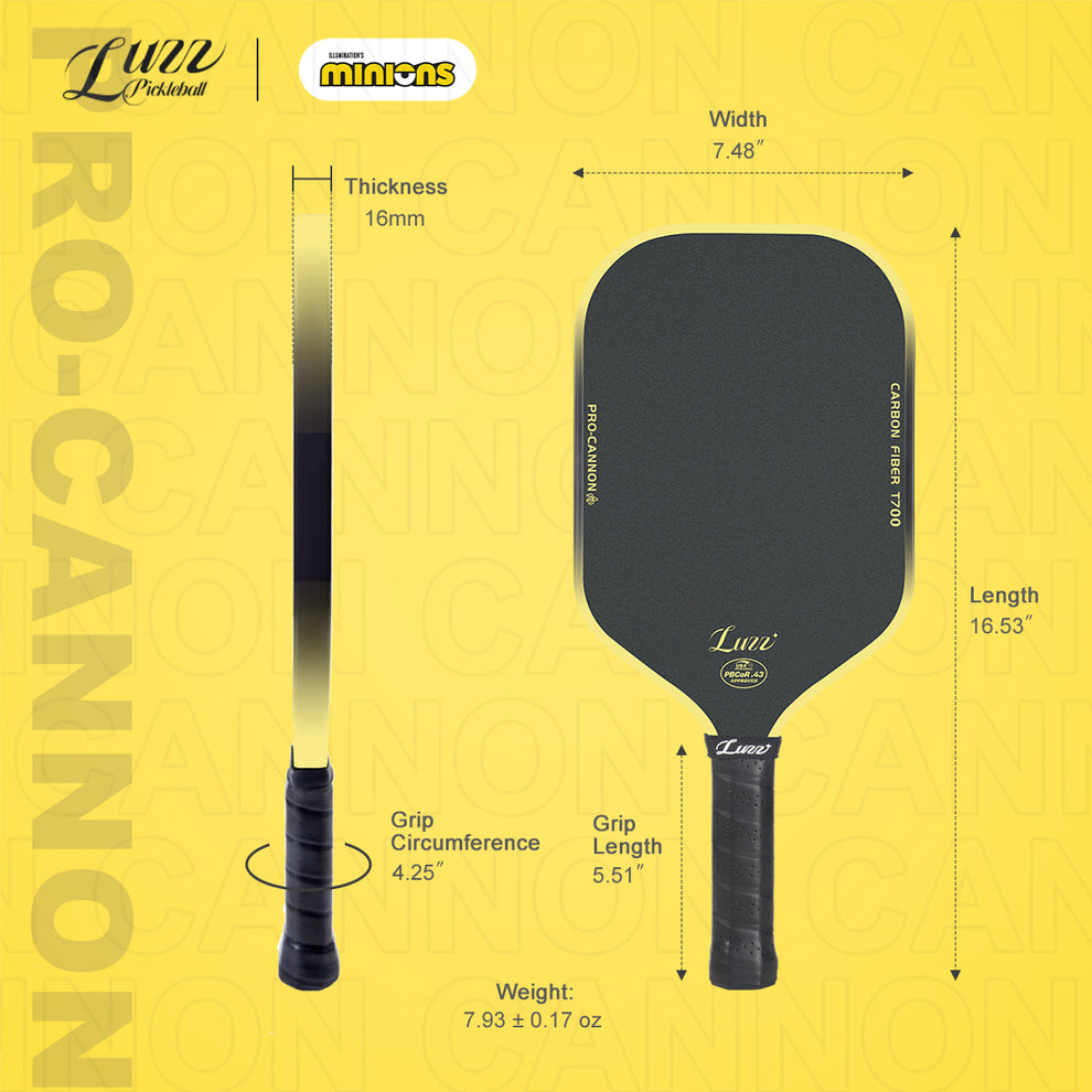 Luzzpickleball Minions Cannon