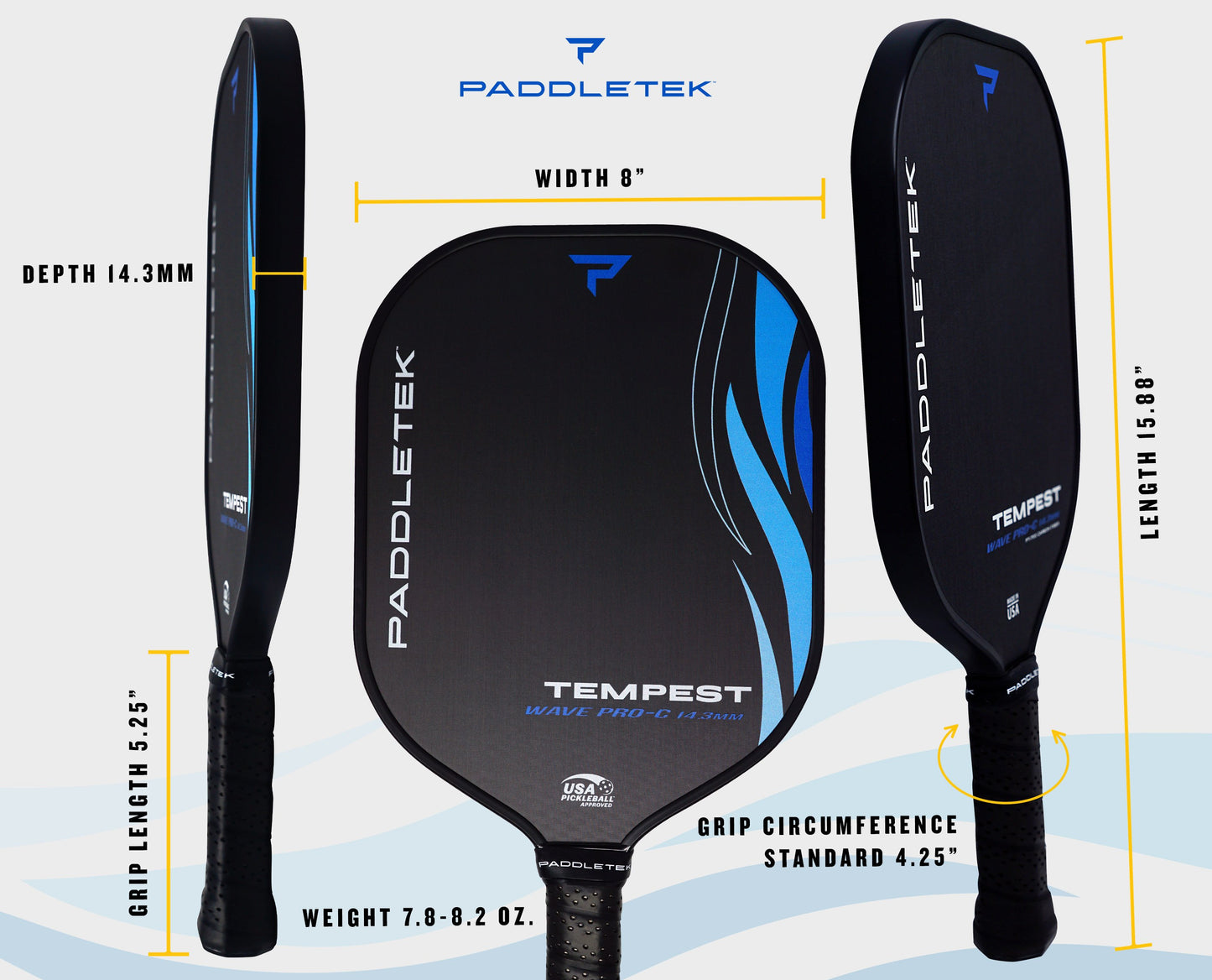 Paddletek Tempest Wave PRO-C 14.3