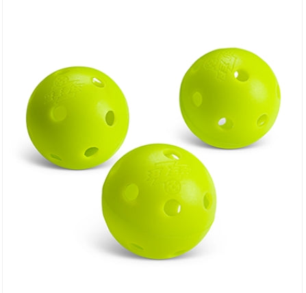 Bzer Sleeve of 3 Mini Pickleballs (Softer, made of rubber) – The