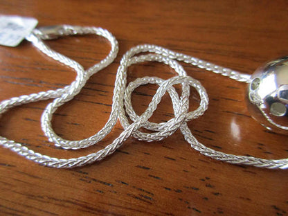 PB&J Sterling Silver Pickleball Pendant (Pb10-2)