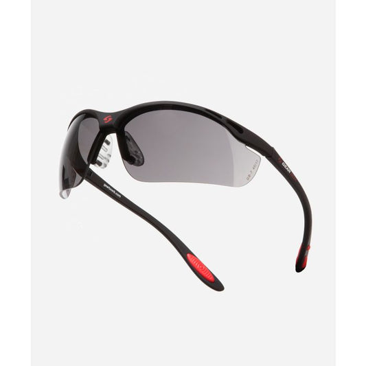 Gearbox Vision Eyewear Classic Fit - Smoke Lens - Black Frame